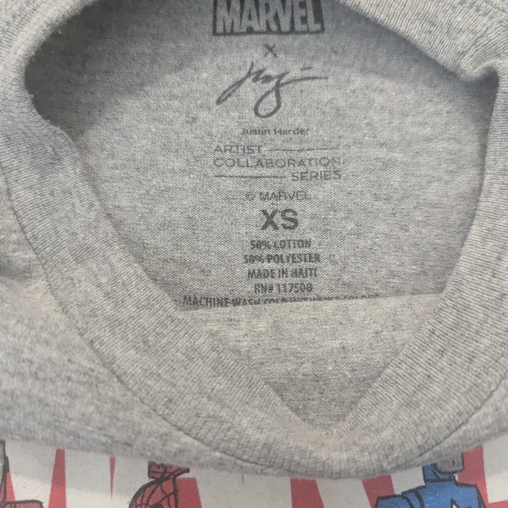 Marvel Justin Harder Collab Graphic T-Shirt